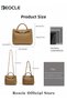 Women Hobo Bags Woven Tote Bag Woven Shoulder Bag Fashion Woven Purses Crossbody Satchel Bag with Adjustable Shoulder Strap - 7