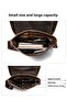 Genuine leather men's shoulder bag, flap crossbody bag, handmade crocodile pattern, casual shoulder bag,sling bag for men leather - 2