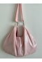 Pink Sequin Shopper / Pink Sequin Women's Shoulder Bag (28*49) - 7