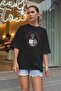 Everything You Love Oversize Unisex Black T-Shirt - 3