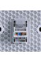 - Milano Computer Socket(Cat-6) Mblk Ps - 4