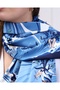 Women's Patterned Shoulder Shawl Set of 2 70X160 cm Soft Textured Viscose Daily Shawl - 3