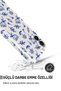 iPhone 11 Blue Doodle Protect Slim Glossy Full Covering Print Camera Protected Phone Case - 2