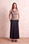 Women's Mink Cotton / Elastane Collared Sleeveless Side Gathered Detailed Blouse Darcy - 5