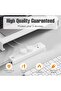 Extension Cord 3-Outlet 3 Meter, Power Strip with Surge Protection, Universal Plug, 13A 250V, 3 Pin UK Plug, Overload Protection for Home, Office & Electronics – White - 5