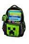 Set of 4, Boy's Patterned Primary School School Bag + Lunch Box + Pen Holder + Eraser Holder - 2