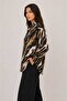 LEOPARD SATIN SHIRT - 2
