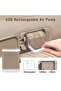 Double Inflatable Mattress with Built-In Pump, Portable Air Mattress for Home/Outdoor/Camping - 4