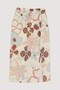 25Yetk00439 Linen Mixed Skirt - 3