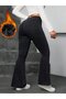 Women's High Waist One Button Flared Jeans - 5