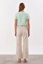 Ribbon Embroidered T-Shirt Mint - 4