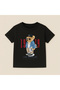 Teddy Bear Printed Crew Neck Cotton Short Sleeve Kids & Youth T-Shirt