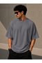 Palestinian Themed Arabic Text Oversized Unisex T-Shirt – Kufiyeli Minimal Streetwear Short Sleeve T-Shirt - 2