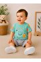 Hello Come on Smile Printed 100% Cotton Combed Cotton Summer Unisex Baby Set