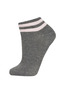 Women's 3-Piece Cotton Booties Socks A5934Axns - 2