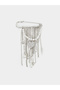Silver Tassel Pearl Brooch