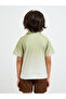 Boys Dip Dye Polo T-Shirt with Placement Emrboidery - 4