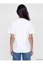 Lcw Modest White Floral Printed 100% Cotton Women's T-Shirt - 4