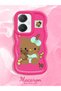 Vivo Y27 Compatible Case Camera Protector Red Silicone Couple Phone Case Kitty Pattern - 2