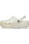 Classic Platform Glitter Clogw Women's Slippers Cr207241 Crc.0Wv White-39-40 - 2