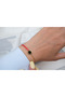 Blk591 Roma Numerical Black Mineli Red Cord Bracelet (18 cm + 3 cm Extension) - 2