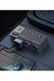 120W Car Charger Hub - Triple Lighter Sockets, 3 USB-A & 2 USB-C, Voltage Display - 4