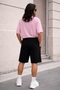 Unisex Oversize Shorts Set Crew Neck Short Sleeve T-Shirt Shorts 2-Piece Sports Combination Casual Summer Basketball Printed - 4