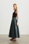 Blue Belted Pleated Skirt - 5