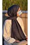 شال جاكار قطني فاخر - أنثراسايت - 6