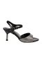L085.K94 Women's Sandals with Stone Embellishments and Special Sphere Heels - 2