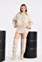 Buckle Leather Relax Fit Cut