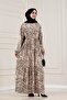Beli Tunnel Viscon Sun Dress-Beige - 2