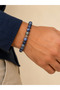 Leyan Natural Stone Sodalite 8 mm 21 cm Bracelet