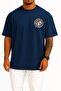 Oversize Tcg Bafra F505 Battleship Unisex T-Shirt with Pocket and Back Design