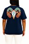 Oversized Aries Zodiac - Astrology Pocket and Back Design Unisex T-Shirt - 4