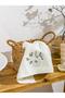 Lcw Home Ecru Floral Embroidery Face Towel 50X80 cm - 3