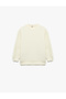 Crew Neck Basic Sweatshirt