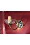European Sconce Made of Porcelain and Brass 18 cm 9 cm Dimensions