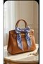Fular Tie Multi-Purpose Chain Patterned Hair Wrist Neck Bag Accessory - 2