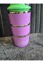 Stainless Steel 3-Layer Lunch Box 660+400+400ml Lunch Box for Travel and Meal - 3