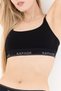 Signature Noir Black Bralet Bra with Strap Detail - 6