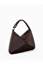 Triangle Design Women's Hand and Shoulder Bag