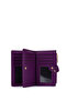Women's Faux Leather Purple Wallet - 5