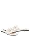 Women's Stoned Orthopedic Sole Daily Stylish Summer Slippers with Gold Buckle 6001 - 5
