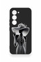 Tecno Spark 40 Pro Compatible Lady Patterned Silicone Case - 2