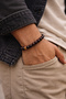 Garnet (Lal) Men's Bracelet |   Passion & Power Energy |   Natural Stone - 3