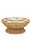 Wire Fruit Basket with Pedestal Base | 25×10 cm | Artisan Home Accent Woven Color