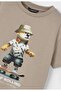 Boy's 3041 animal skateboard t-shirt gkm0143 - 4