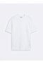 Crew Neck Basic White T-Shirt