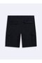 Navy Blue Shorts with Front Cargo Pockets - 4